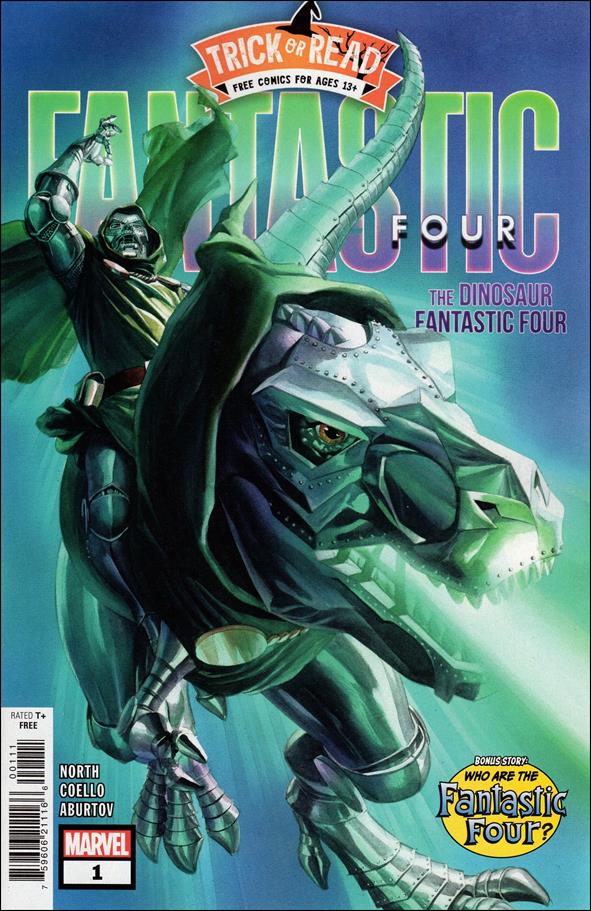 Fantastic Four (2022) issue 13-E Alex Ross Trick-or-Read Cover