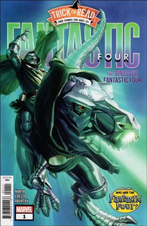 Fantastic Four (2022) issue 13-E Alex Ross Trick-or-Read Cover
