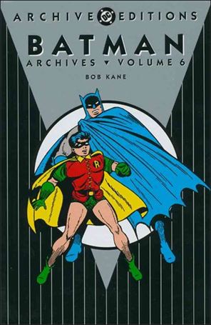 Batman Archives issue 6 Dust Jacket