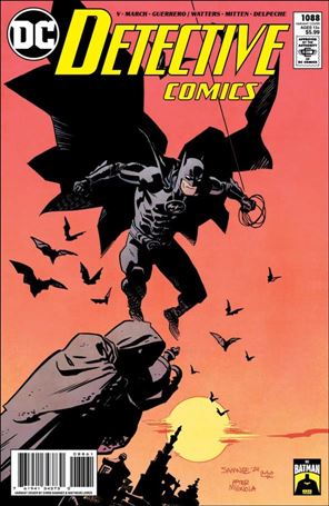 Detective Comics (1937) issue 1088-D Chris Samnee Batman 85th Ann. Cardstock Cover