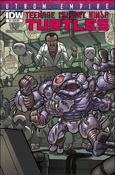 Teenage Mutant Ninja Turtles Utrom Empire issue 2-B Nick Pitarra Subscription Cover