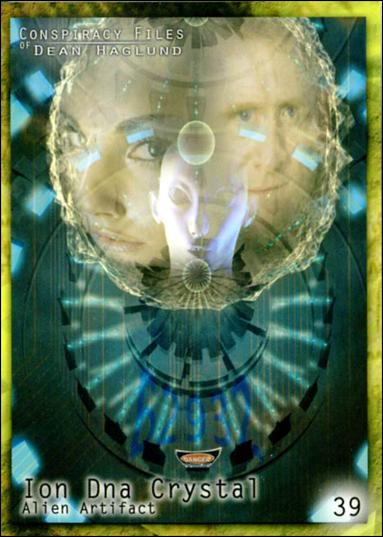 Conspiracy Files of Dean Haglund (Base Set) card 39 Ion Dna Crystal Alien Artifact