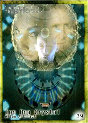 Conspiracy Files of Dean Haglund (Base Set) card 39 Ion Dna Crystal Alien Artifact
