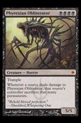 Magic the Gathering: New Phyrexia card 68 Phyrexian Obliterator