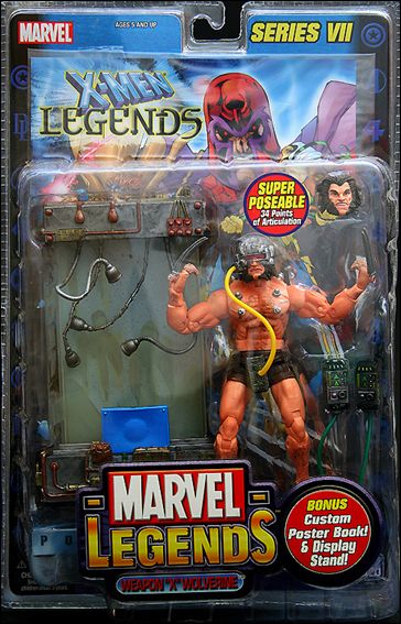 Marvel Legends (Series 7) figure 8 X-Men Legends Background