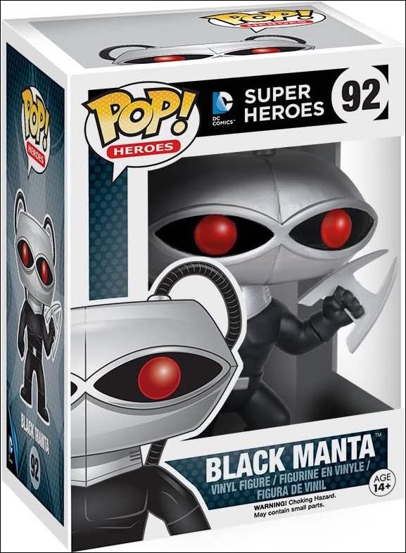 POP! Heroes figure 92 Black Manta