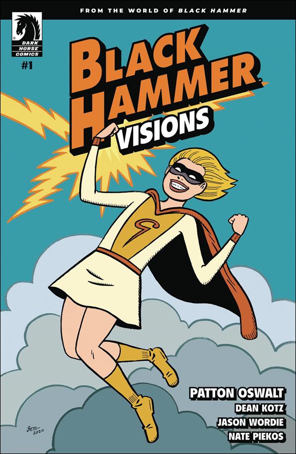 Black Hammer: Visions issue 1-C Gilbert Hernandez Cover