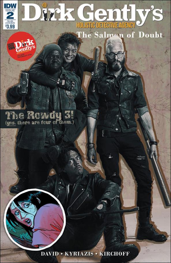 Dirk Gently's Holistic Detective Agency: The Salmon of Doubt issue 2-B Subscription Photo Cover