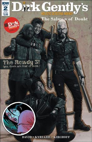 Dirk Gently's Holistic Detective Agency: The Salmon of Doubt issue 2-B Subscription Photo Cover