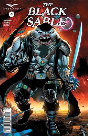 Black Sable issue 4-E Netho Diaz Cover