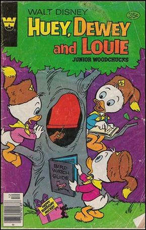 Walt Disney Huey, Dewey and Louie: Junior Woodchucks  issue 53-B Whitman Cover