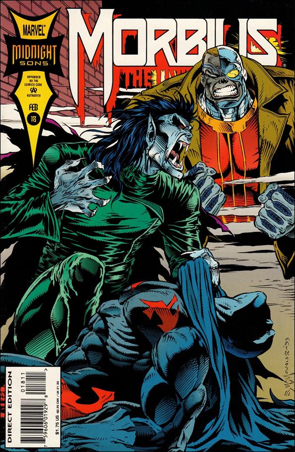 Morbius: The Living Vampire 18 A, Feb 1994 Comic Book by Marvel