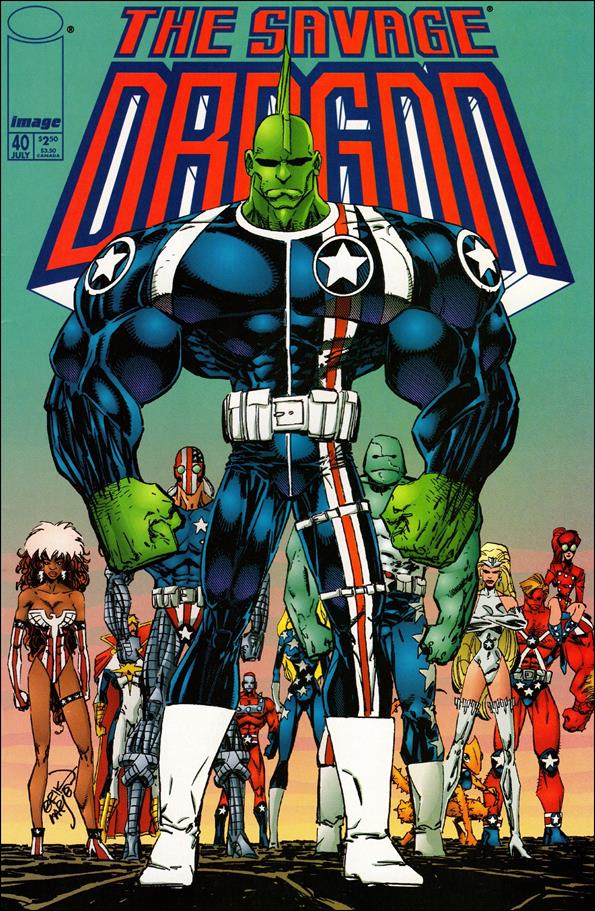 Savage Dragon (1993) issue 40 Dragon Cover
