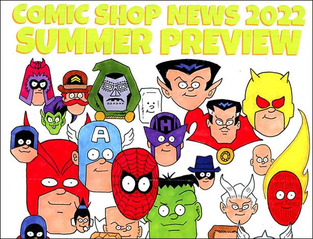 Comic Shop News Summer Preview issue 2022