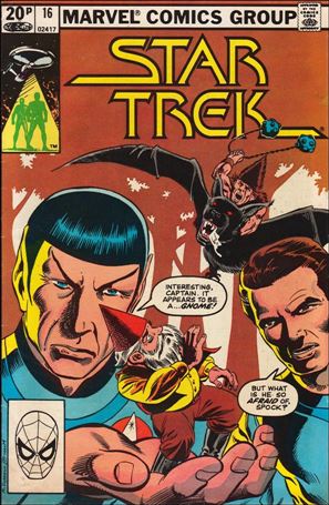 Star Trek (1980) issue 16-B UK Price Cover