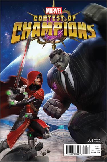 Contest of Champions issue 1-C 1:10 Kabam Cover
