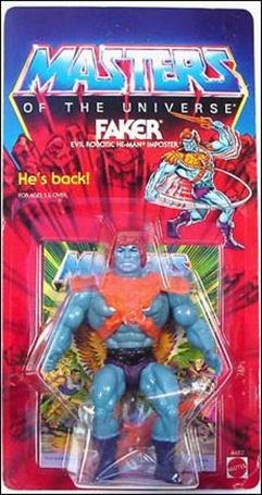 Masters of the Universe (Original Series) Basic Action Figures figure 11-B Faker (1987 Re-release)  