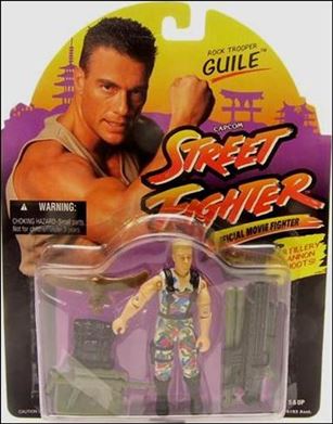 Street Fighter: Official Movie Fighters figure 10 Guile (Rock Trooper)