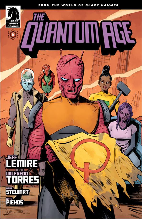 Quantum Age: From the Pages of Black Hammer issue 6-B Jeff Lemire Cover
