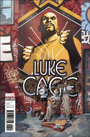 Luke Cage issue 3-B Julian Totino Tedesco 1:25 Cover