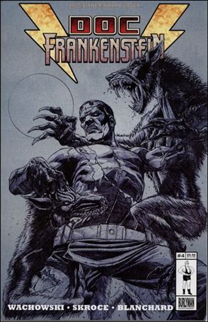Doc Frankenstein issue 4-B Sketch Cover