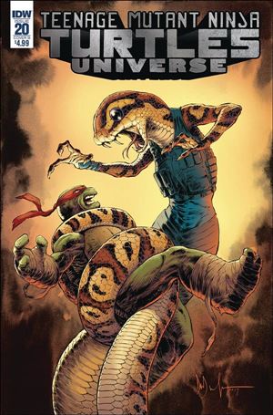 Teenage Mutant Ninja Turtles Universe issue 20-B Dave Wachter Cover