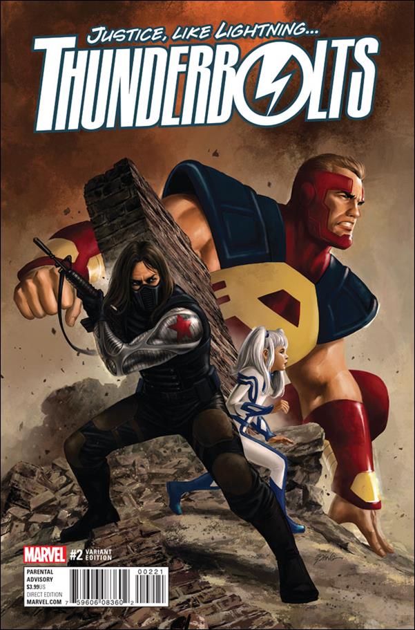 Thunderbolts (2016) issue 2-B Steve Epting 1:25 Cover