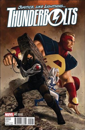 Thunderbolts (2016) issue 2-B Steve Epting 1:25 Cover
