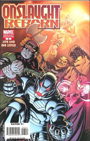 Onslaught Reborn issue 3-B Ed McGuinness Cover