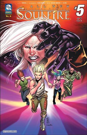 All-New Michael Turner's Soulfire issue 5 Giuseppe Cafaro Cover