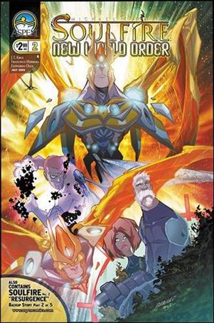 Michael Turner's Soulfire: New World Order issue 2 Francisco Herrera Cover