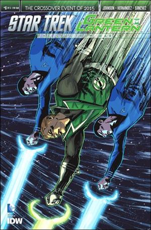Star Trek/Green Lantern (2015) issue 3-C Garry Brown Subscription Cover