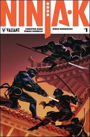 Ninja-K issue 1-B Lucas Troya Cover