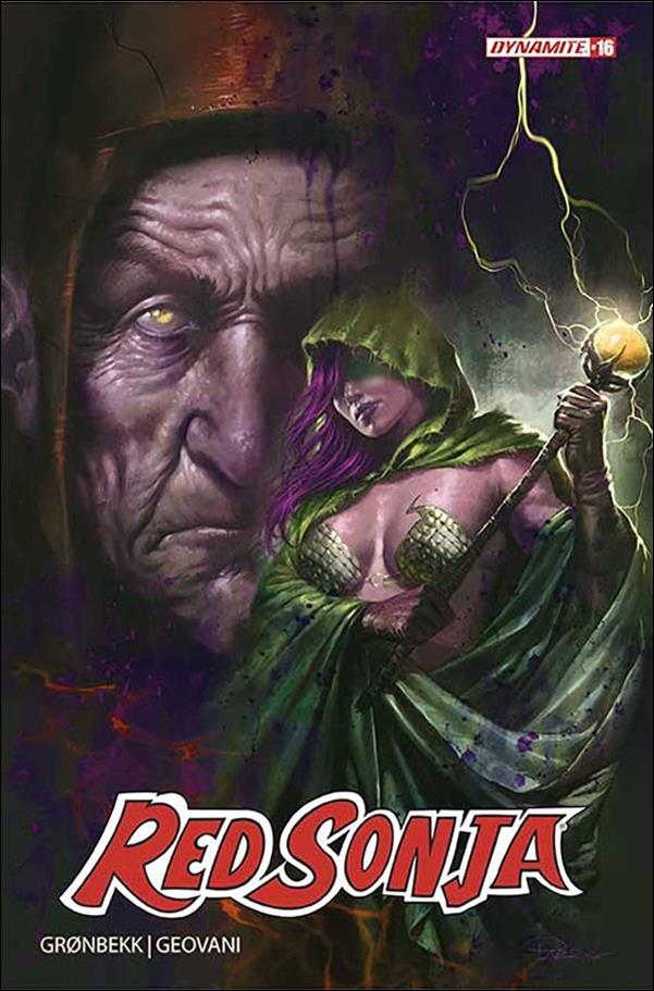 Red Sonja (2023) issue 16-L Lucio Parrillo Ultraviolet Cardstock Cover