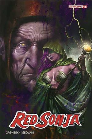 Red Sonja (2023) issue 16-L Lucio Parrillo Ultraviolet Cardstock Cover