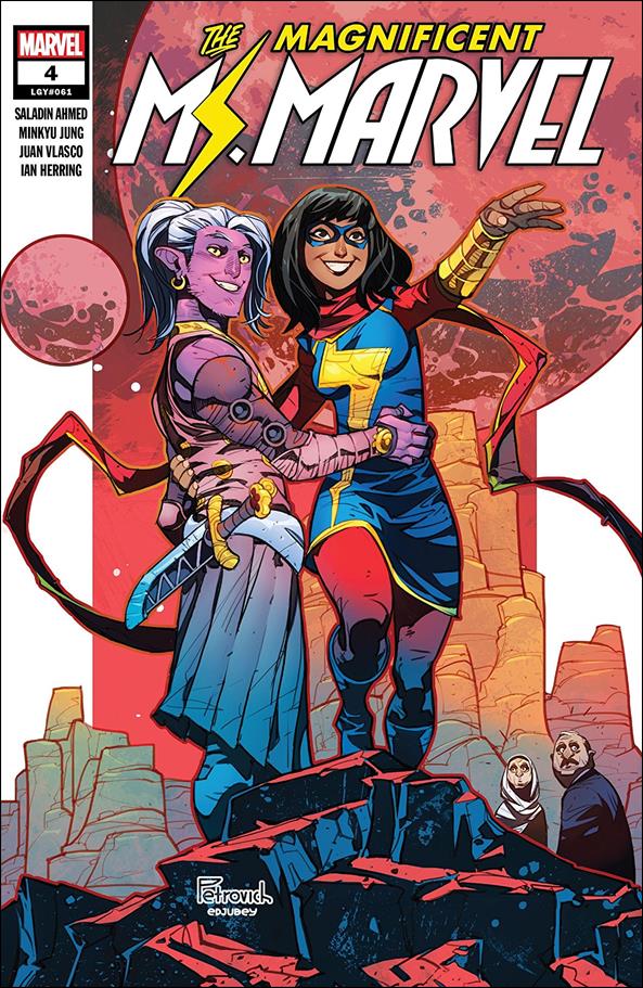 Magnificent Ms. Marvel issue 4 Eduard Petrovich Cover