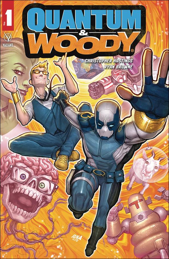 Quantum & Woody (2020) issue 1 David Nakayama Cover