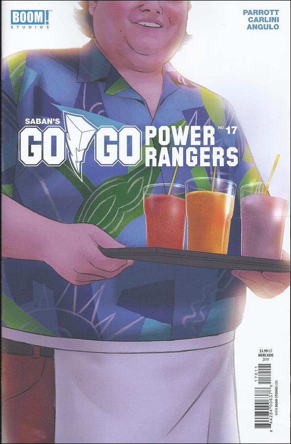 Saban's Go Go Power Rangers issue 17-B Miguel Mercado Cover