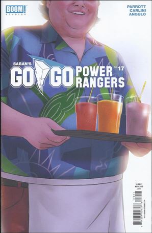 Saban's Go Go Power Rangers issue 17-B Miguel Mercado Cover