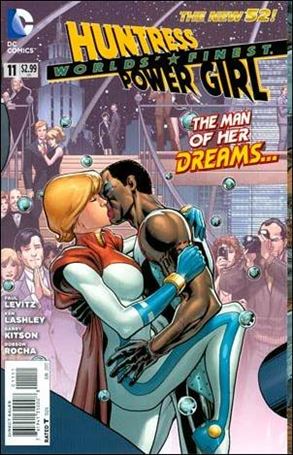 Worlds' Finest (2012)  issue 11 Gatefold Cover