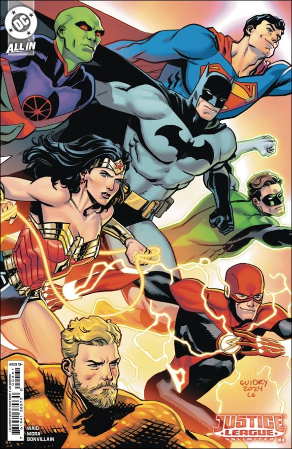 Justice League Unlimited (2025) issue 4-G Gavin Guidry 1:50 Cardstock Cover