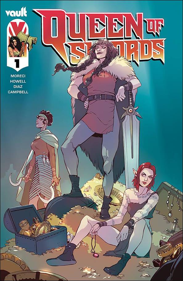 Queen of Swords issue 1-G Romina Moranelli 1:50 Cover