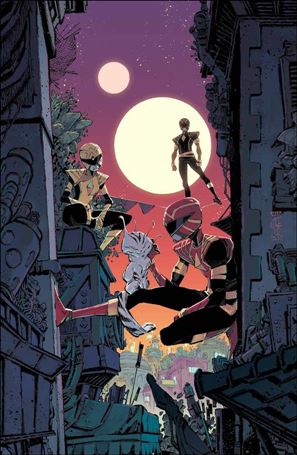 Power Rangers issue 14-G Jorge Corona 1:10 Virgin Cover