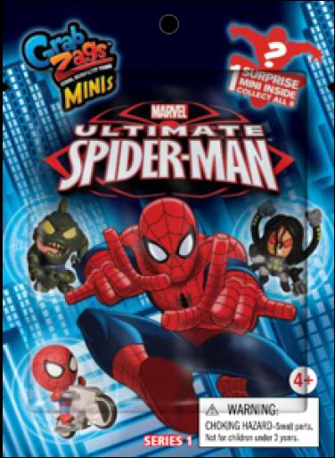 Ultimate Spider-Man Grab Zags (Series 1) figure 0 Blind Package