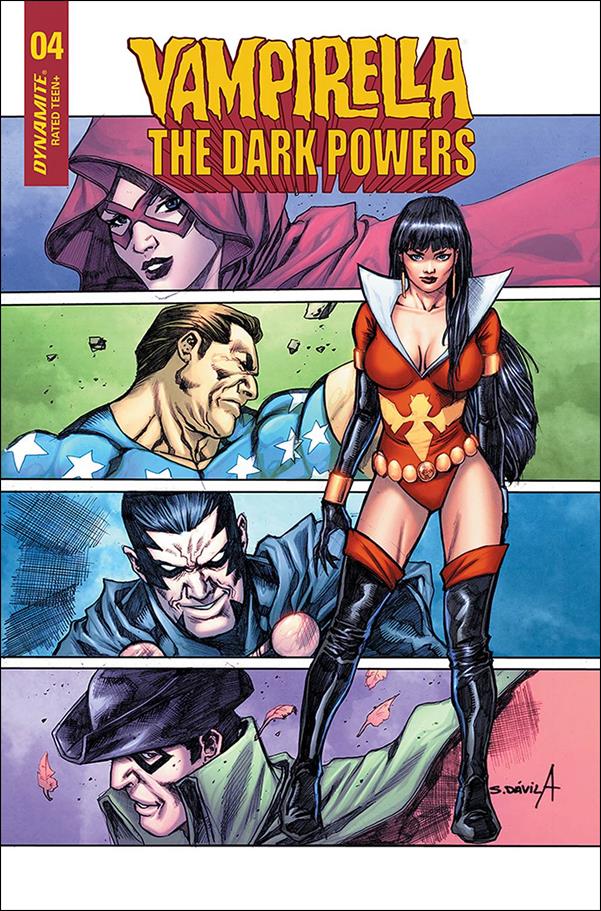 Vampirella: The Dark Powers issue 4-I Sergio Davila 1:15 Cover