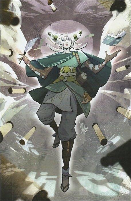 Magic issue 19-C Un-bagged Mel Milton Secret Planeswalker Cover