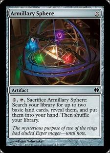 Magic the Gathering: Duel Decks: Venser vs. Koth (Base Set) card 64 Armillary Sphere