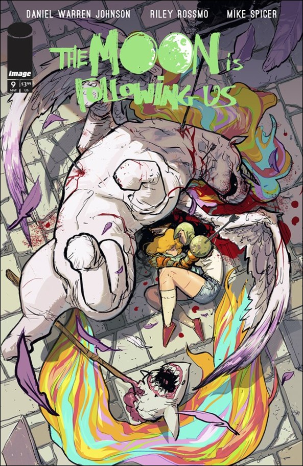 Moon is Following Us issue 9 Riley Rossmo Cover