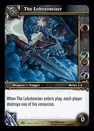 World of Warcraft: Through the Dark Portal (Base Set) card 278 The Lobotomizer