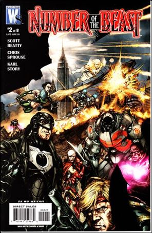 Number of the Beast issue 2-B Doug Mahnke 1:10 Cover